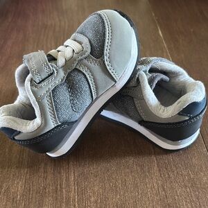 Gray Kids Sneakers